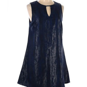 LiveRichie casual blue snake print design dress